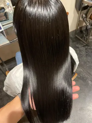 ロング カラー 泉 堅也のヘアスタイル