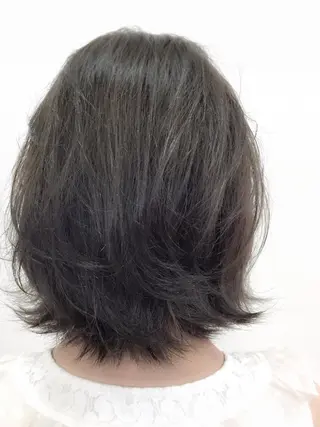ミディアム カラー 中村 卓也のヘアスタイル