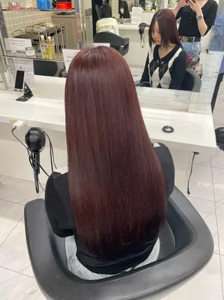 ロング カラー 🎀暖色/ラベンダー /paru🤍のヘアスタイル