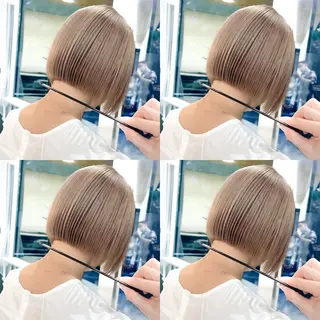 セミロング カラー ご予約 宜しくお願いします！のヘアスタイル