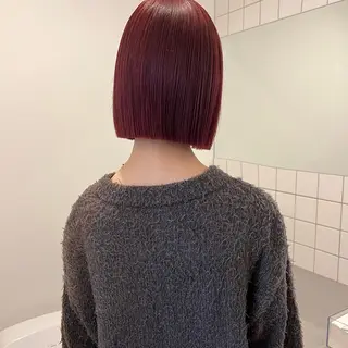 ミディアム 舟橋耀/ブリーチカラ ー/レイヤーカットのヘアスタイル