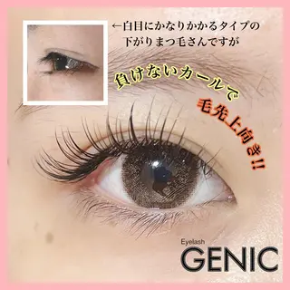 マツエク・マツパ Eyelash GENIC所属・Eyelash GENICのマツエク・マツパデザイン