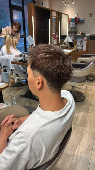 メンズ 洛樹 /海外風ヘアー /フェードカットのヘアスタイル
