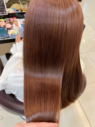 セミロング yukari 艶髪ヘアのヘアスタイル