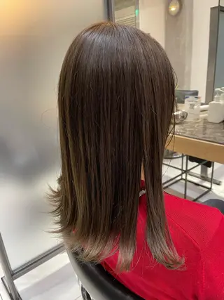 セミロング カラー 🦕小林 大地🦕のヘアスタイル