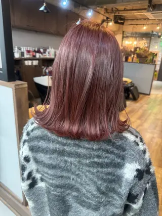 ミディアム カラー A.R.K NORIのヘアスタイル