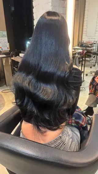 カラー miyu/ボブ/ 透明感カラー/栄のヘアスタイル