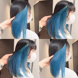 カラー 渋谷:インナーカラー ／🍒エリカ🍒のヘアスタイル