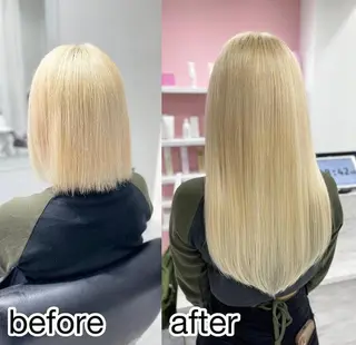 ロング カラー 💎エクステ専門店 BIZE梅田🇰🇷のヘアスタイル