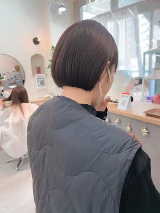 ショート カラー カット特化柏駅 徒歩3分LOUのヘアスタイル