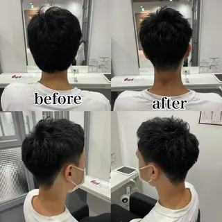メンズ 髪質改善縮毛矯正 kosuke_IJKのヘアスタイル