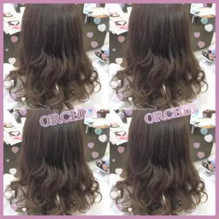 セミロング カラー 韓国ヘア得意❤︎森澤 悠佳のヘアスタイル