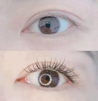 マツエク・マツパ Ai& Hitomiのマツエク・マツパデザイン