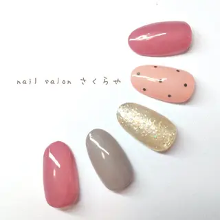 ネイル さくらや❤ パラジェル使用のネイルデザイン