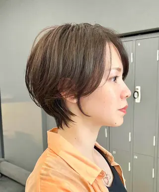 ショート 重里 瑠花のヘアスタイル