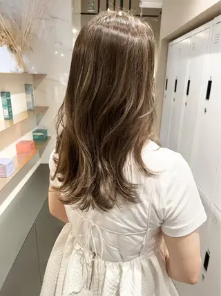 ロング カラー メンズ特化⚜️ 藤原あずさのヘアスタイル