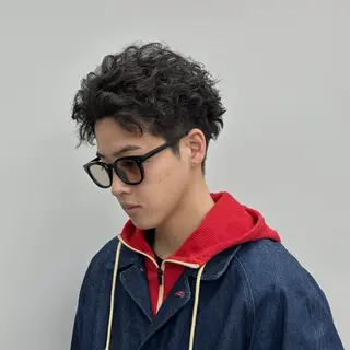 パーマ メンズ ショートスタイル！ 北千住のヘアスタイル
