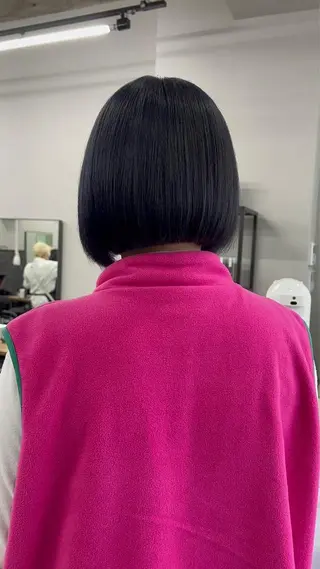 ミディアム CHORD 四条河原町駅店　髪質改善&韓国風&ハイトーンカラー所属・けいと髪質改善 全年齢リピート多数のヘアスタイル