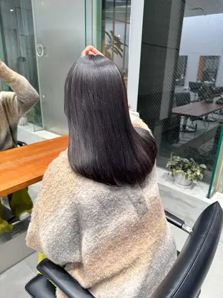 ミディアム カラー ひかり/ショート /似合わせカラーのヘアスタイル