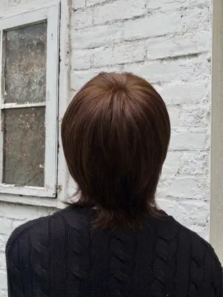 ミディアム カラー メンズ SHO 👻原宿 /艶カラーのヘアスタイル