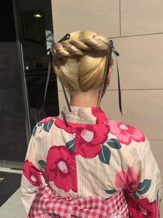 ヘアアレンジ TALO所属・似合わせレイヤーカ ット　ʚɞ riiのヘアスタイル