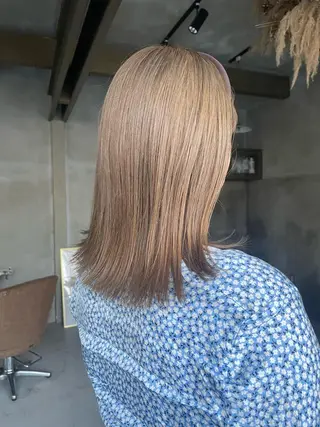 ミディアム カラー spooopy所属・🕊大垣 めぐみ🕊のヘアスタイル