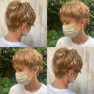 ショート カラー メンズ 🌼NAMI 🌼のヘアスタイル