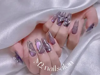 ネイル 長さだし専門店 M2 rikaのネイルデザイン