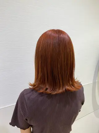 ミディアム カラー ナチュラル艶カラー 🤎maoのヘアスタイル