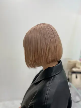 ロング 透明感ハイトーンヘア 🎀ririka🎀のヘアスタイル