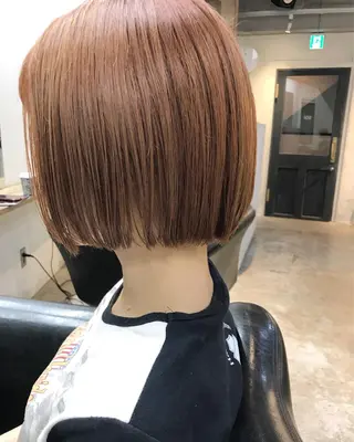 ミディアム カラー 下北沢 soiのヘアスタイル