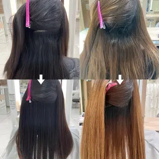 ロング 崎山 紗吏のヘアスタイル