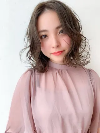 ミディアム hair studio olive南森町店所属・脇坂 誠也のヘアスタイル