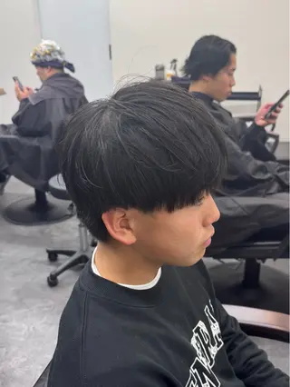 ショート メンズ 柏メンズカットパーマ NO.1タイチのヘアスタイル