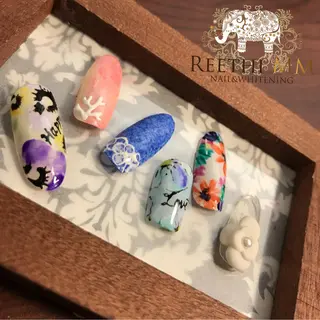 ネイル ネイリスト riiisaのネイルデザイン