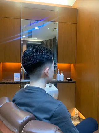 ショート ヘアアレンジ メンズ 【パーマ募集】杉本 翔希のヘアスタイル