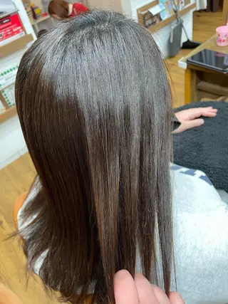 セミロング 美容室 Jフィドルファドル所属・わきた かずなのヘアスタイル