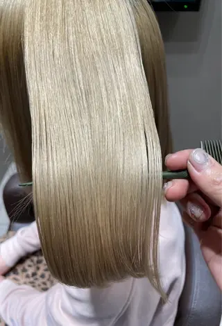 ロング カラー hair make ERTE所属・ヘアーメイクエルテ 六甲アイランド　宮田のヘアスタイル