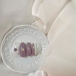 カラー ネイル 𓂃🦢Aurora Swan🌙𓂃のネイルデザイン