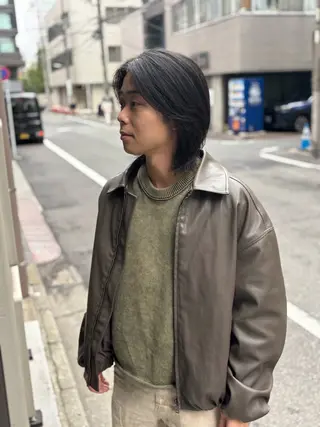 メンズ Moanin'所属・さが あゆかのヘアスタイル