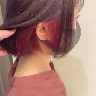 ショート カラー 長谷川 華奈子のヘアスタイル