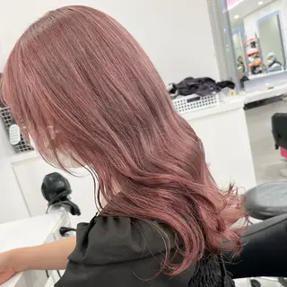 カラー 似合わせ💗透け感 💗うる艶カラー💗のヘアスタイル