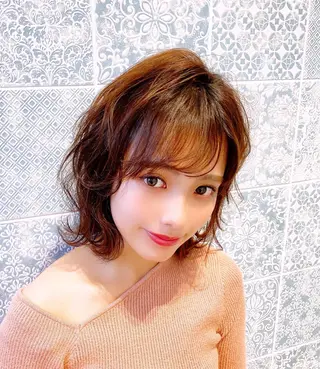 ミディアム lond strada所属・🌟モテ髪ショート 🌟店長 津賀涼のヘアスタイル