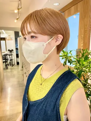 ショート 江上 京花のヘアスタイル
