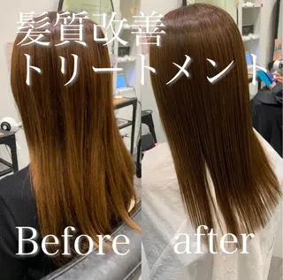 セミロング 【酸性ストレート】 宮下和明のヘアスタイル