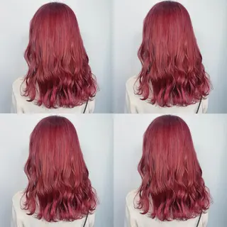 ロング カラー 袴田 伊代のヘアスタイル