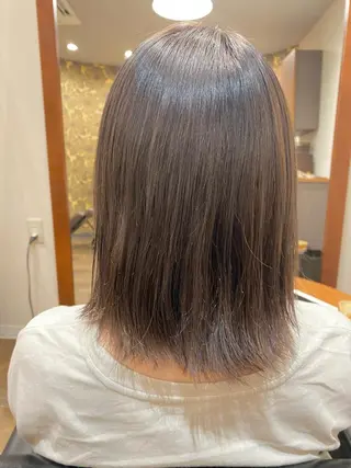 セミロング カラー Design Color🐰アユミのヘアスタイル