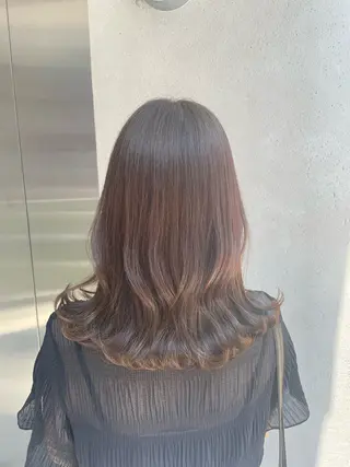 ミディアム 【azure横浜】 🧸misaki🌸のヘアスタイル