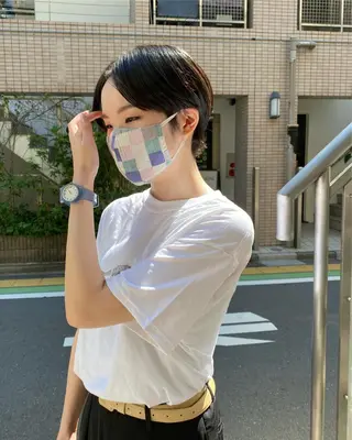 ショート hemm,hemm.所属・ショート・ボブ MIKUのヘアスタイル