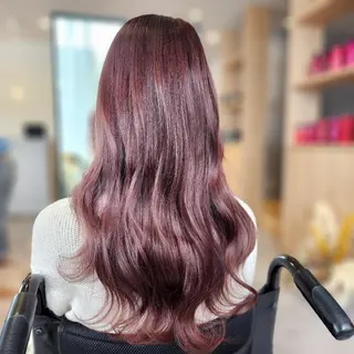 ロング カラー O.hair designers所属・シールエクステ🎀 ホシノ🕒ユウカのヘアスタイル
